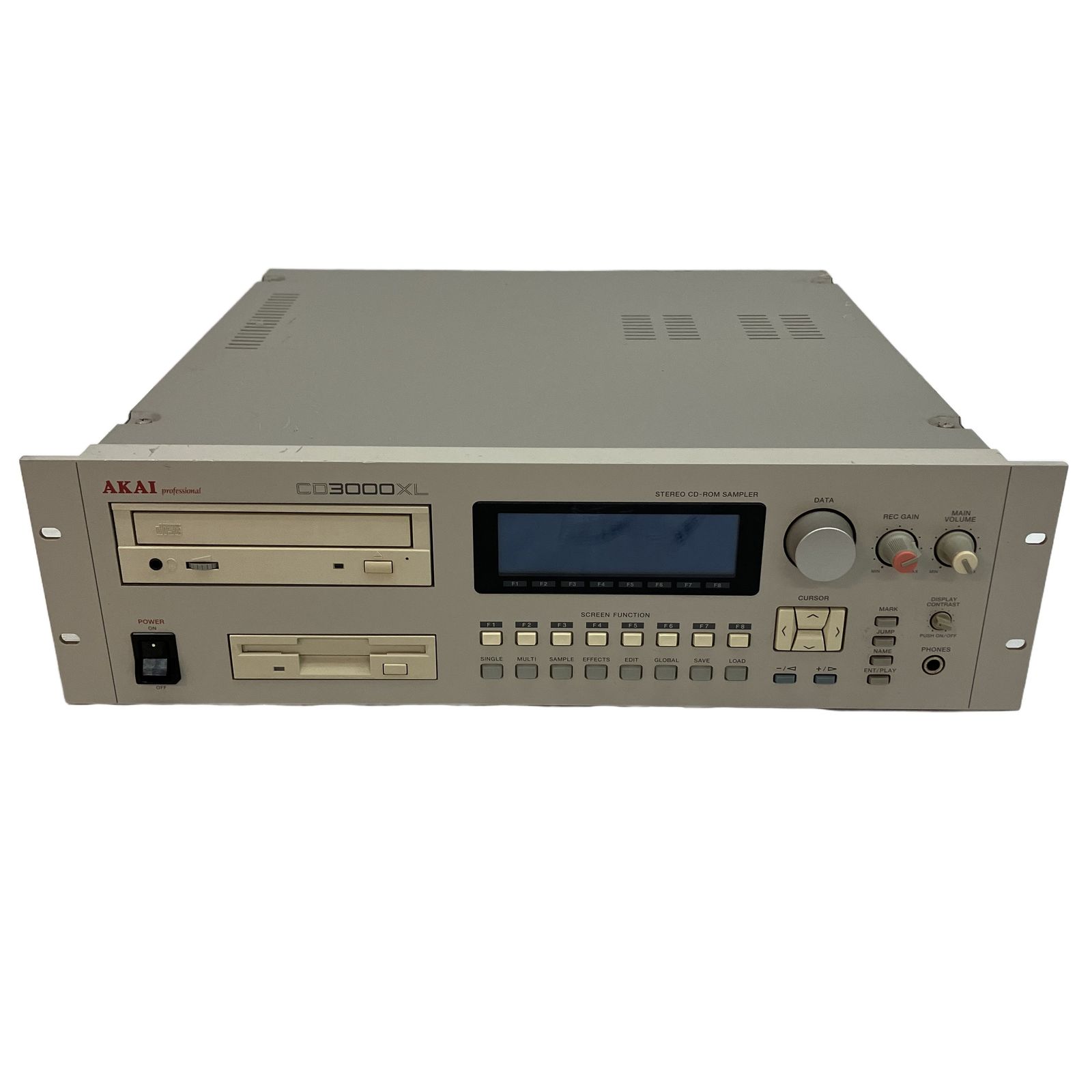 AKAI CD3000XL CDドライブ内蔵 デジタルサンプラー サウンド 音響機材