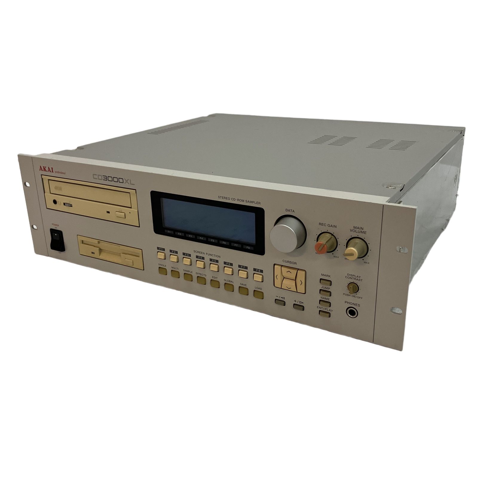 【超希少】 AKAI CD3000XL サンプラー フルセット 付属品多数 名機 AKAI CD3000XL CDドライブ内蔵 デジタルサンプラー サウンド 音響機材