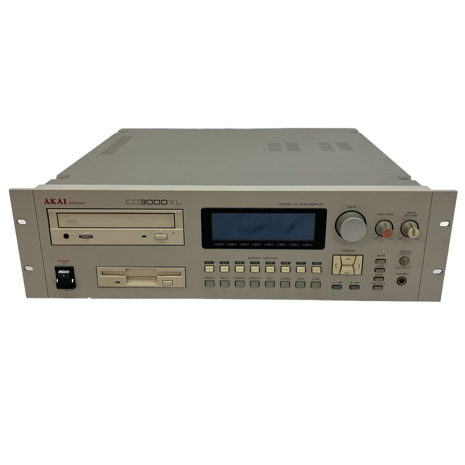 AKAI CD3000XL CDドライブ内蔵 デジタルサンプラー サウンド 音響機材