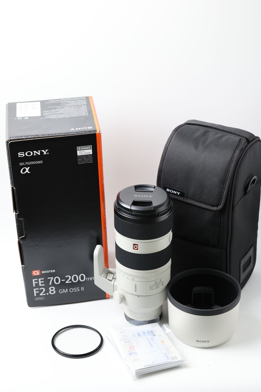 [ほぼ新品] SONY ソニー FE 70-200mm F2.8 GM OSS II SEL70200GM2