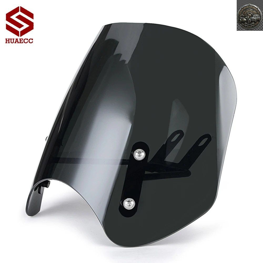 MOTORCYCLE WINDSHIELD WINDSCREEN WITH BRACKET HONDA REBEL CMX 500 300 CMX500 CMX300 2017 - 20