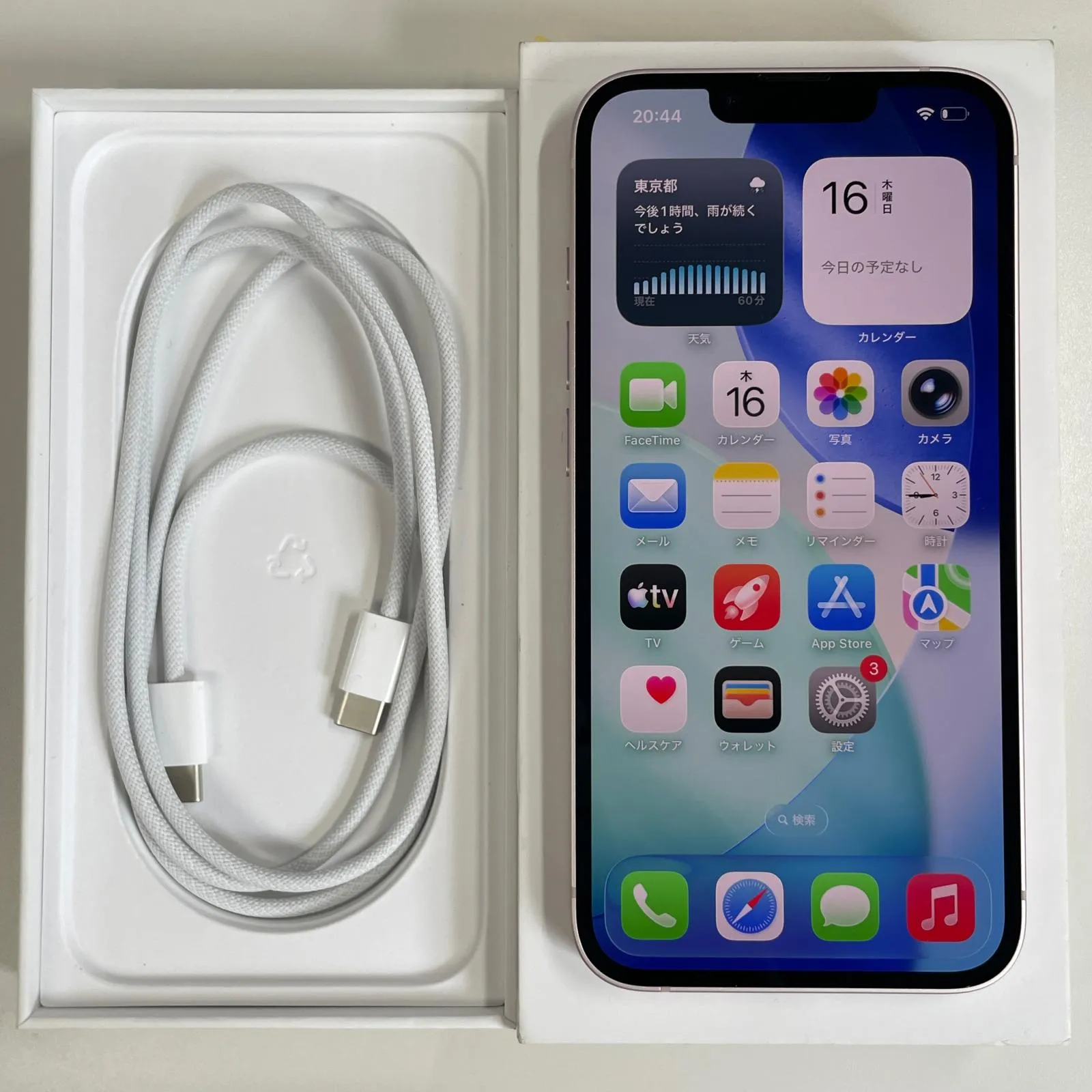 SIMフリー iPhone 17e 256GB ソフトピンク 中古・整備済製品｜m