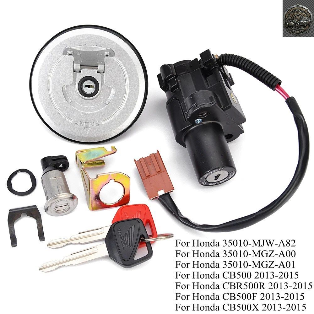 IGNITION KEY SWITCH FUEL GAS CAP SEAT LOCK KIT HONDA CB500 FA/XA/RA CBR500R CB500F CB 2013 2014 2015 500R