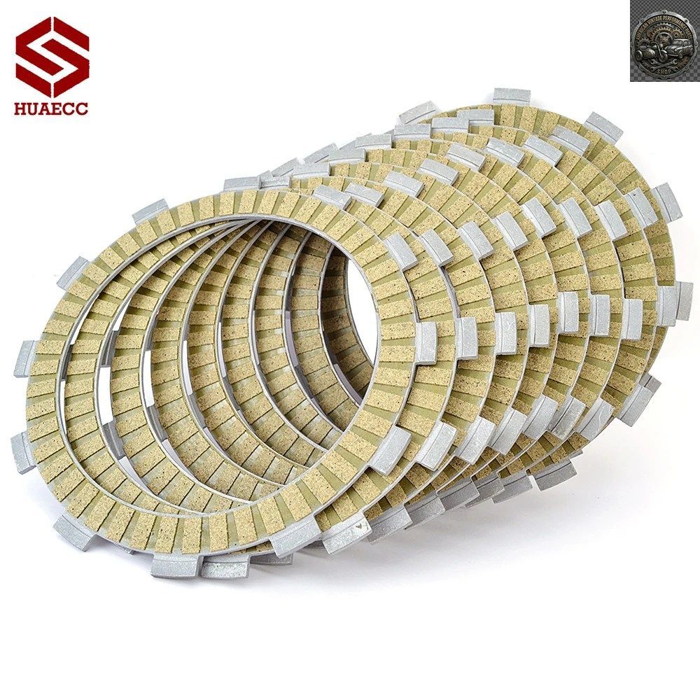 341-16321-20 9 CLUTCH FRICTION PLATES YAMAHA FJR1300 FJR1300A FJR1300AS ABS FJR1300AE XVS1300 XVS1300A MIDNIGHT STAR