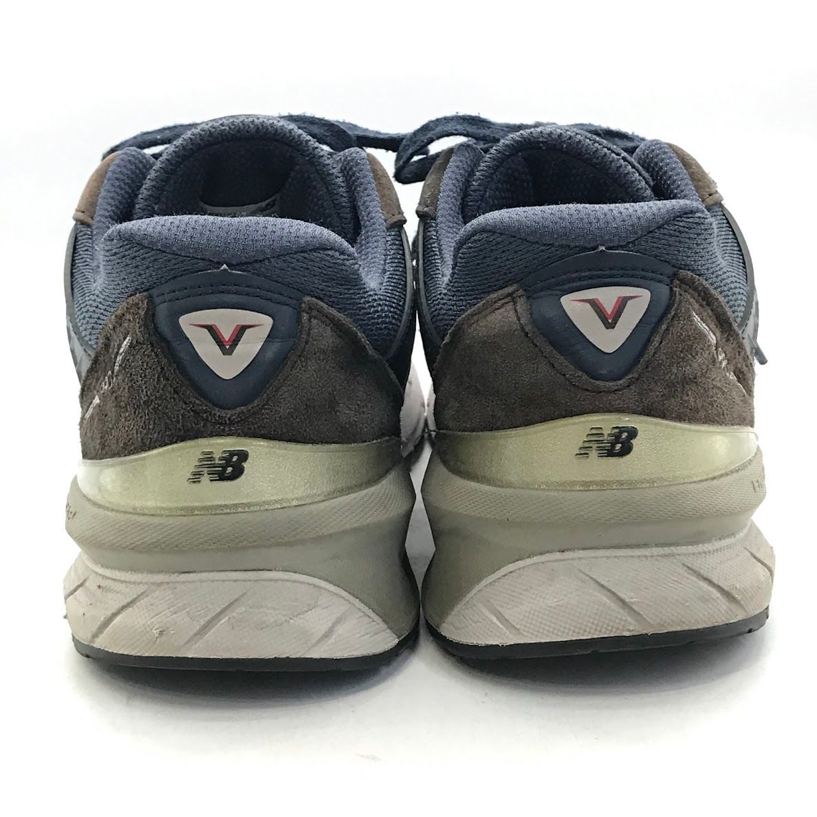 【倉吉店】 中古 NEW BALANCE | ニューバランス スニーカー M990NV5 ネイビー×ブラウン 26cm 【126】 倉吉店】 中古 NEW BALANCE | ニューバランス スニーカー M990NV5