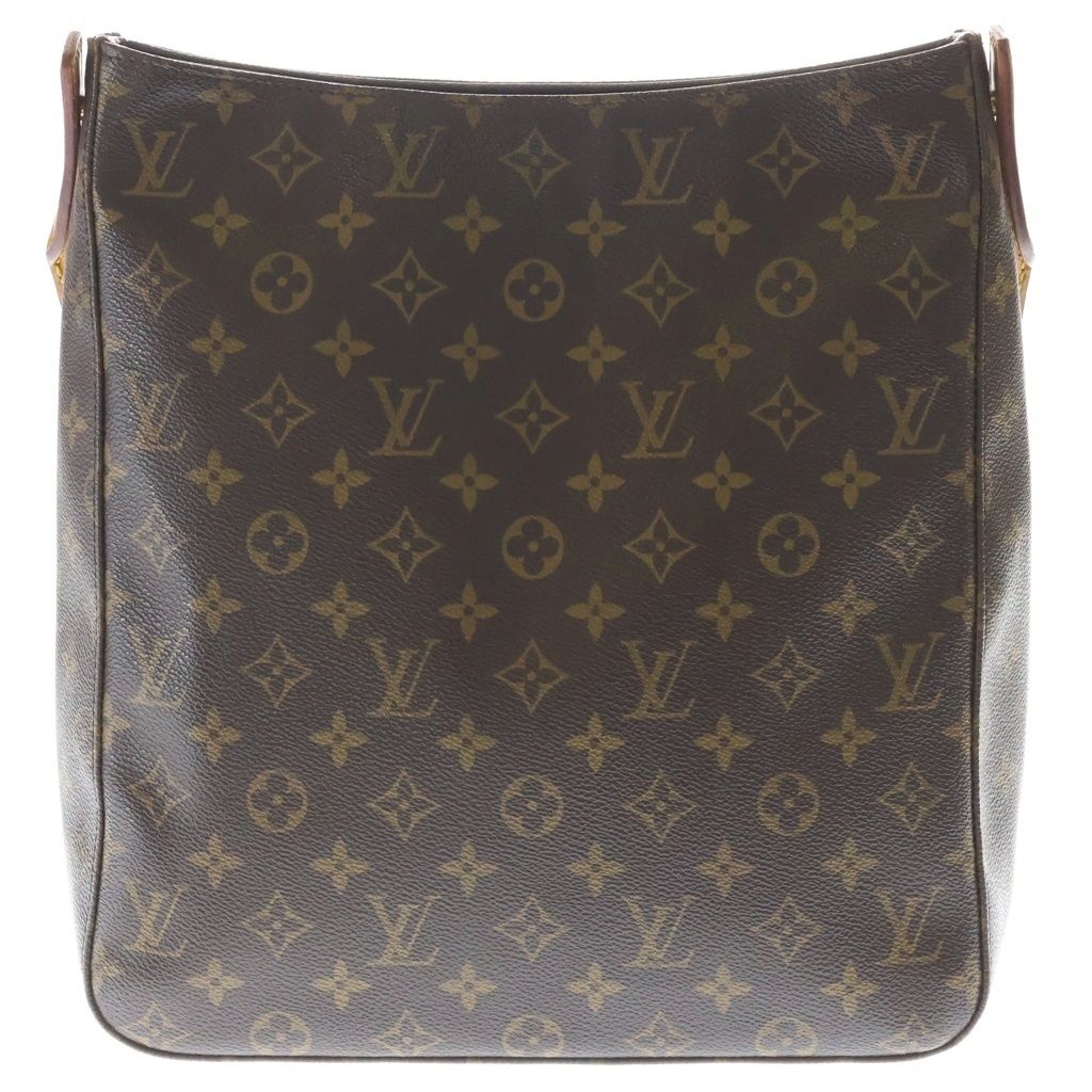LOUIS VUITTON (ルイヴィトン) ルーピングGM ショルダーバック ワンショルダーバック モノグラム PVC レザー ブラウン M51145