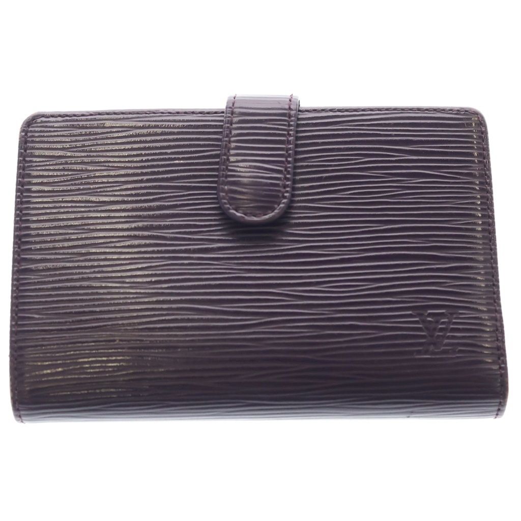 LOUIS VUITTON (ルイヴィトン) エピ ポルトフォイユ ヴィエノワ がま口 レザーウォレット 2つ折り財布 ブラウン M6364K 12,784円
