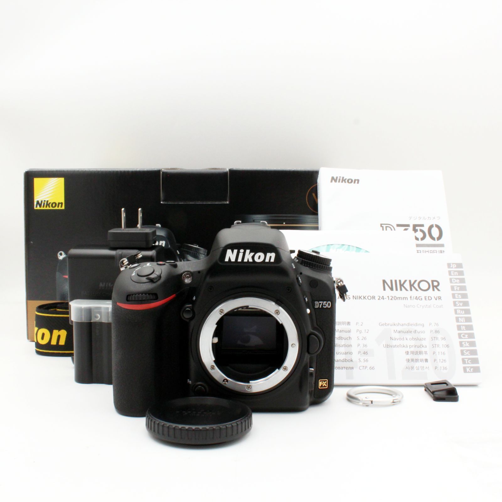 試し撮りのみ！わずかシャッター数173枚【新品級】Nikon D750 ボディ#0415