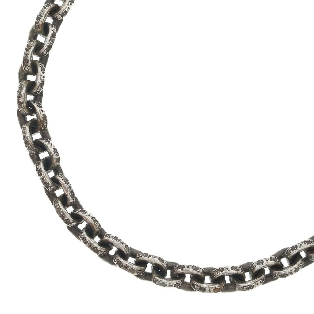 CHROME HEARTS (クロムハーツ) PAPER CHAIN 20 ペーパーチェーンネックレス 20inch シルバーBCA087