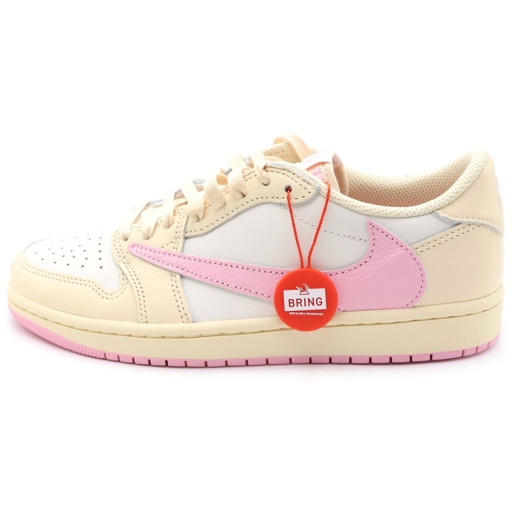 NIKE (ナイキ) ×Travis Scott Air Jordan 1 Retro Low OG Muslin/Shy