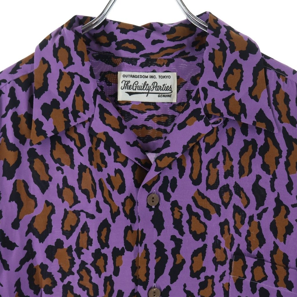 WACKO MARIA (ワコマリア) 22AW HAWAIIAN SHIRT L/S TYPE-2 レオパード