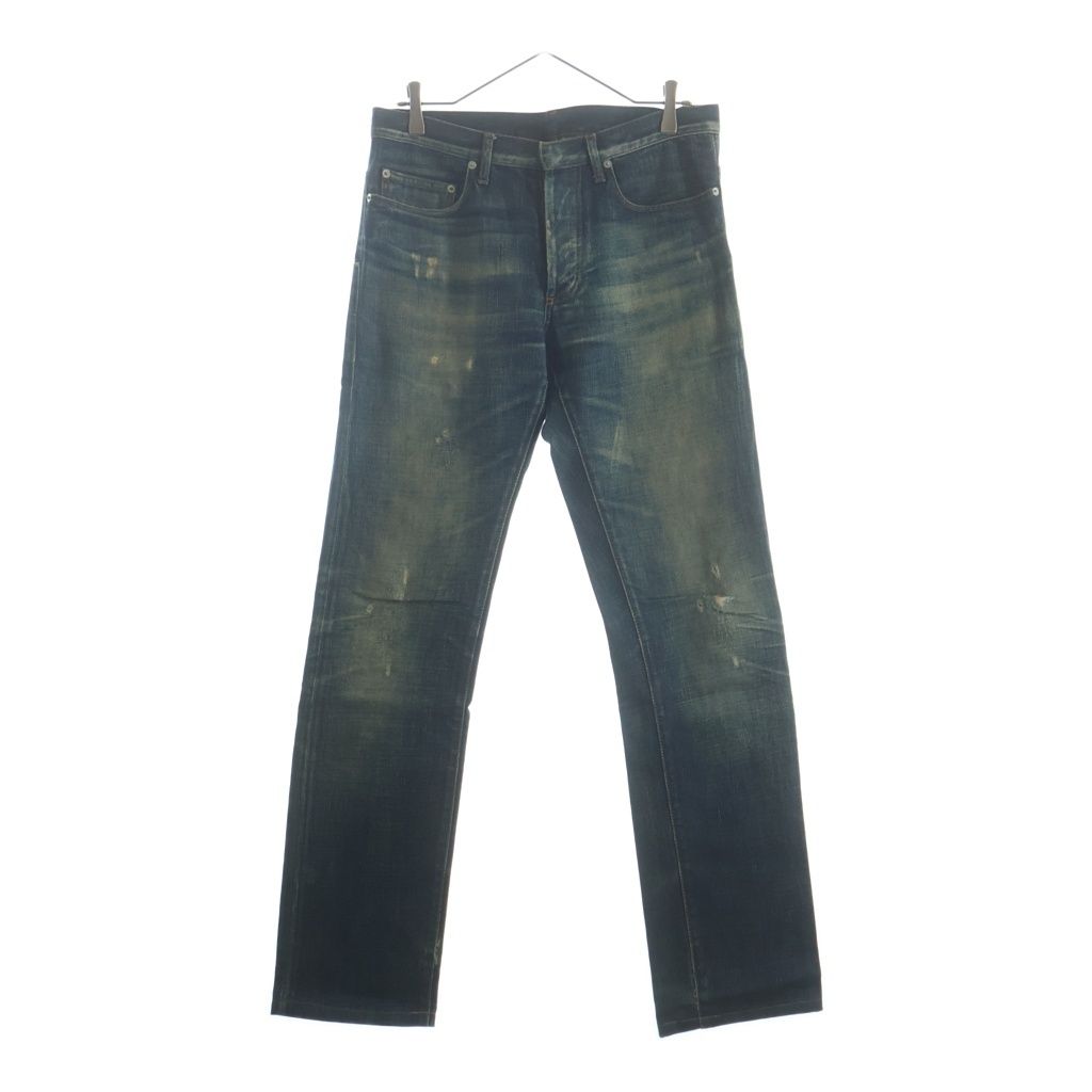 Dior HOMME (ディオールオム) 06エディ期 ダストウォッシュ デニムパンツ ジーンズ ブルー #30 6HH1011470 49,500円
