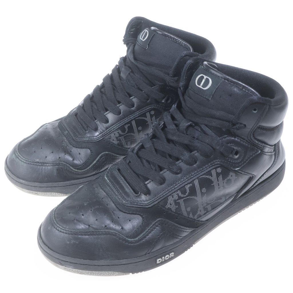 Christian Dior (クリスチャンディオール) B27 High Black Oblique