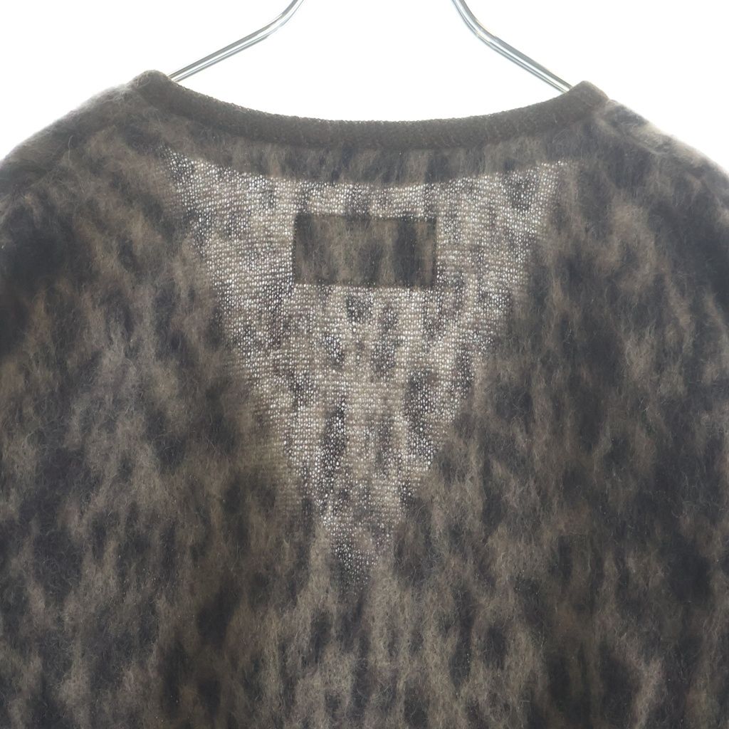 WACKO MARIA (ワコマリア) Leopard Mohair Cardigan レオパード 5B