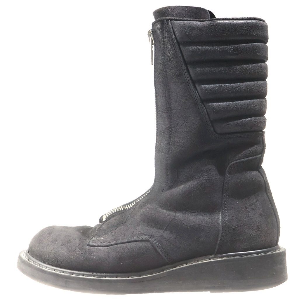 Rick Owens (リックオウエンス) 13SS CENTER ZIP SUEDE BOOT センター