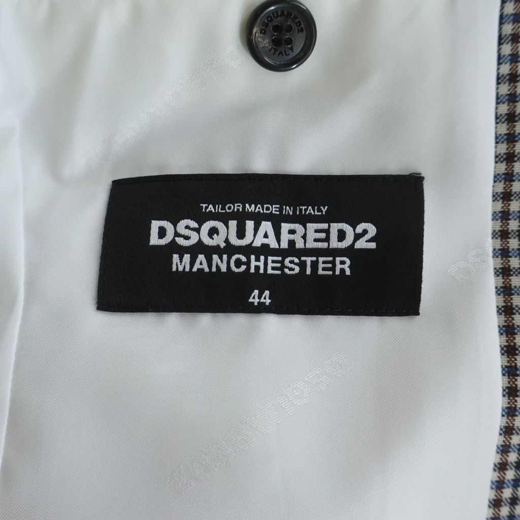 DSQUARED2 (ディースクエアード) ギンガムチェック ウールセットアップ