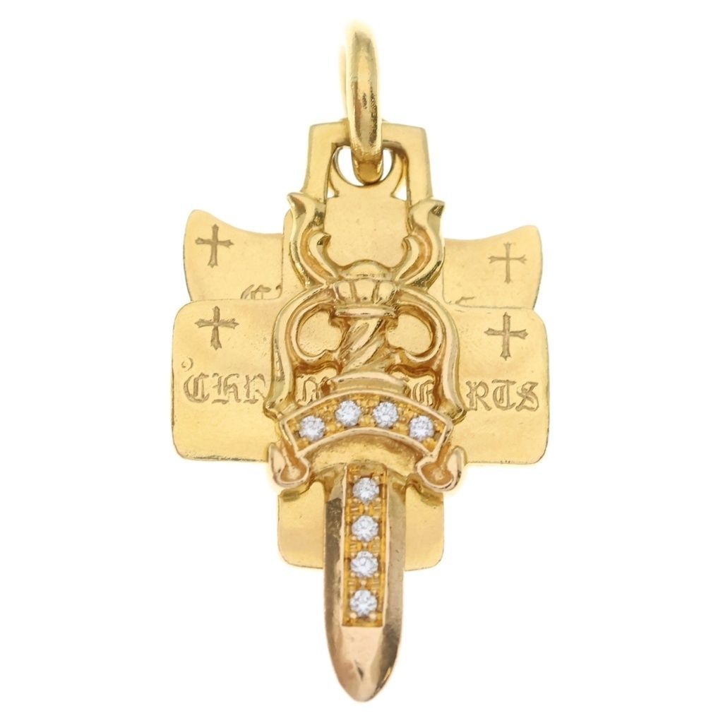 CHROME HEARTS (クロムハーツ) 22K 3TRINKETS P D 22Kスリート