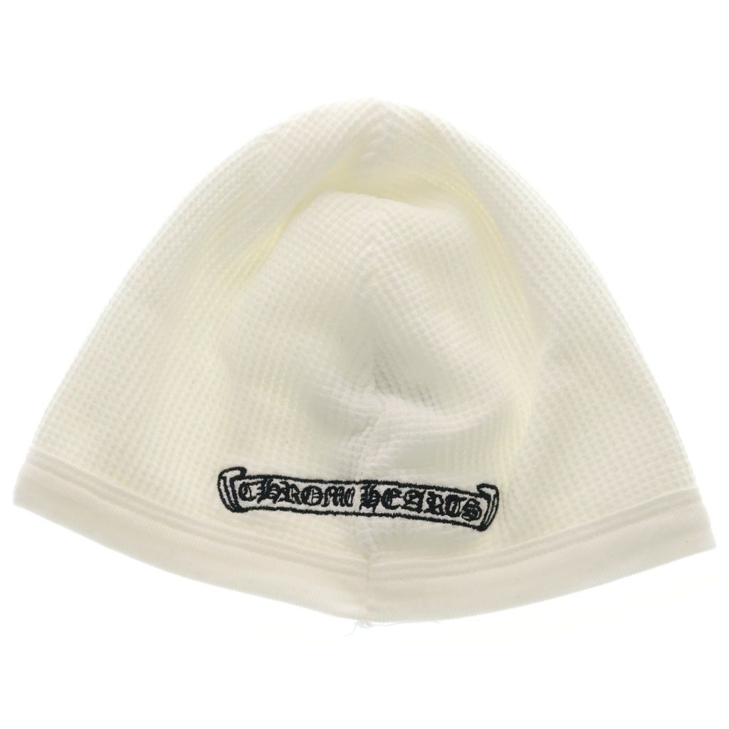 CHROME HEARTS (クロムハーツ) THERMAL BEANIE オールド CHクロス刺繍