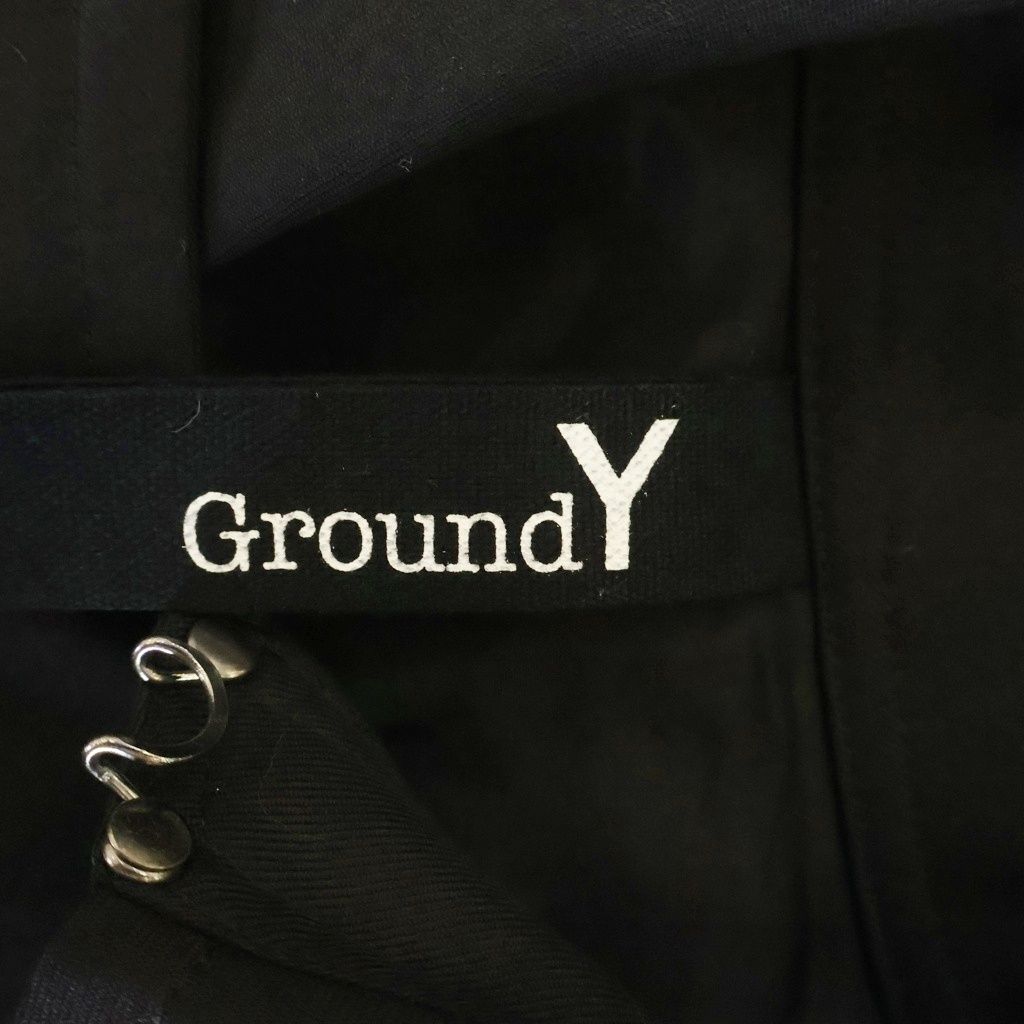 Ground Y (グラウンドワイ) 20SS ウールギャバジン ケープコート