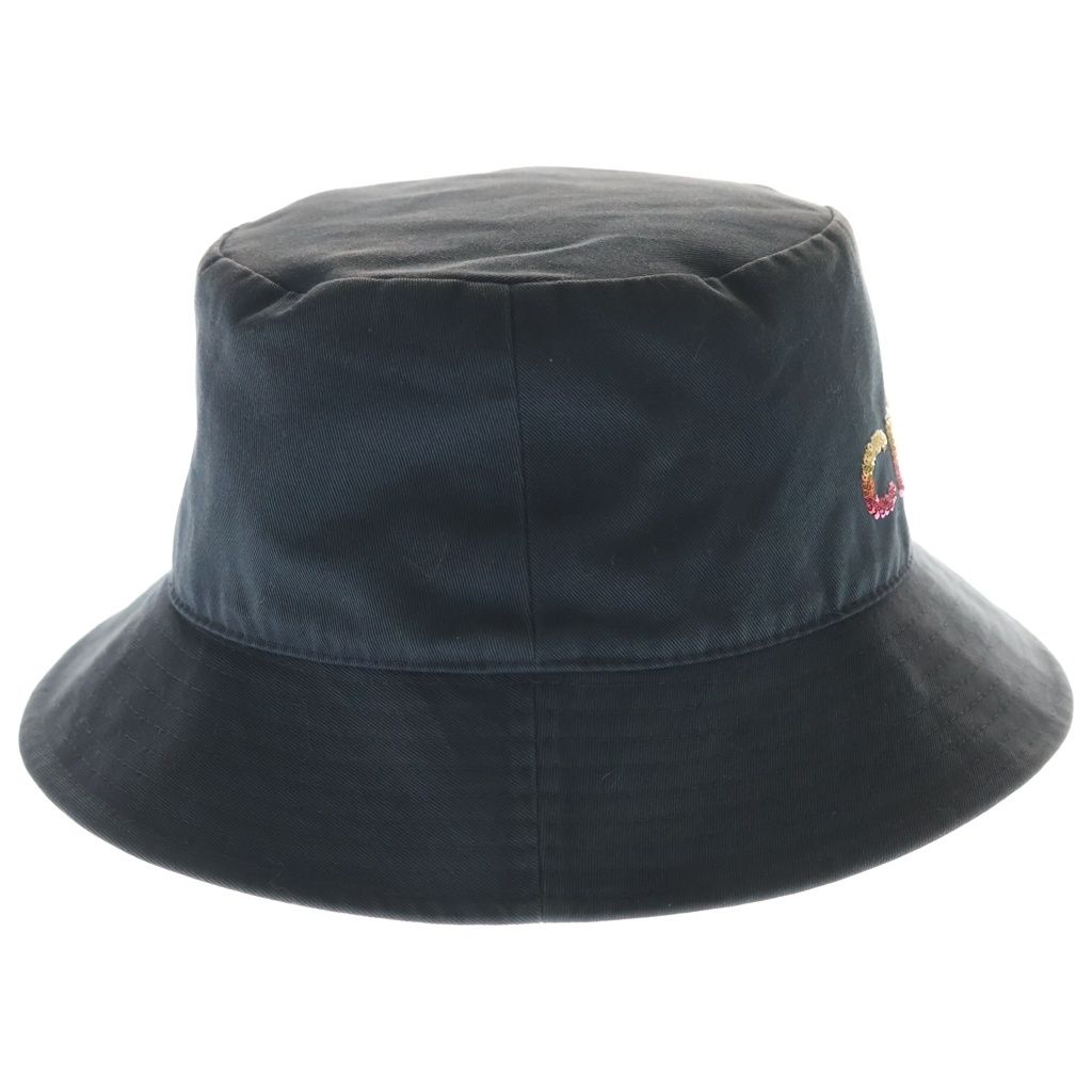 CELINE (セリーヌ) LOGO BUCKET HAT スパンコール ロゴプリント