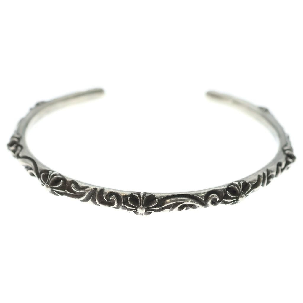 CHROME HEARTS (クロムハーツ) BANGLE SBT SBTバンドバングル ブレスレット シルバー BCA126