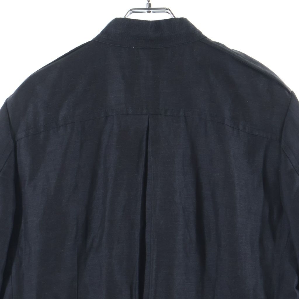 GUCCI グッチ ミリタリーコットンジャケット ブラック #44 121537 GUCCI (グッチ) ミリタリーコットンジャケット ブラック #44 121537