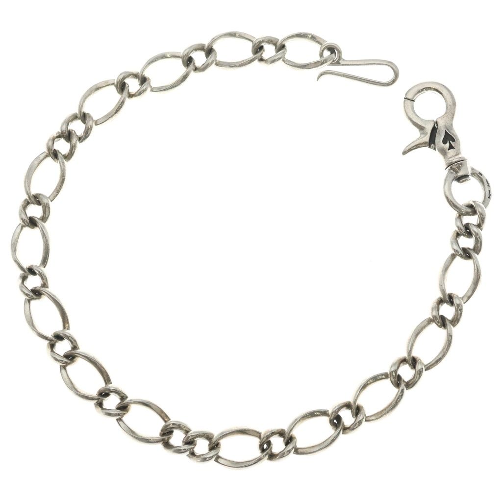 NO BRAND (ノーブランド) CELT&COBRA セルタアンドコブラ 1st Wallet Chain Argent Gleam ウォレットチェーン ショート シルバー
