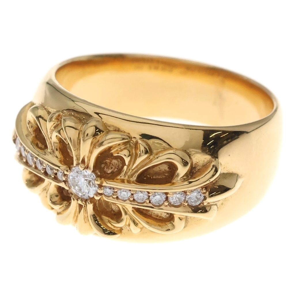 CHROME HEARTS (クロムハーツ) 22K FLRL CRS P D 22Kフローラルクロス