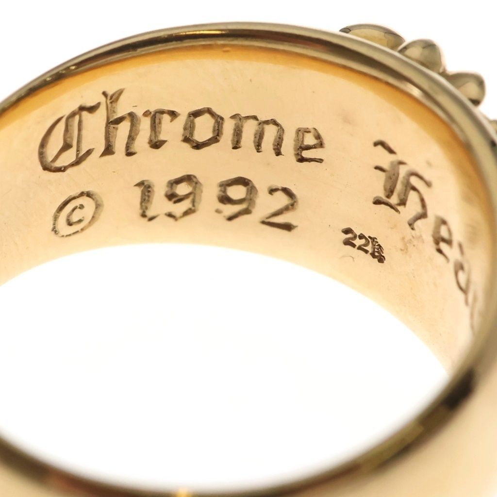 CHROME HEARTS (クロムハーツ) 22K FLRL CRS P D 22Kフローラルクロス