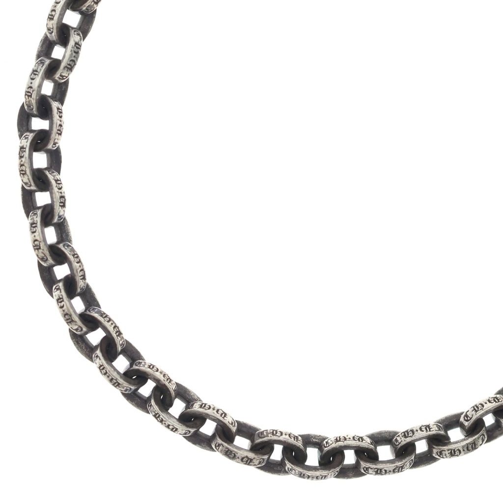 CHROME HEARTS (クロムハーツ) PAPER CHAIN 18 ペーパーチェーンネックレス 18inch シルバー BCA086