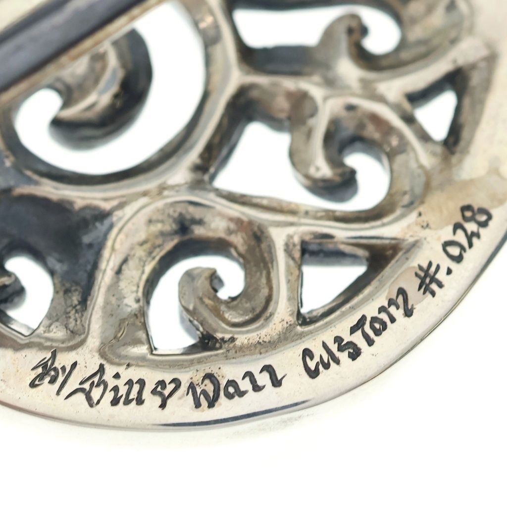 BWLビルウォールレザー シルバー製バッグルベルト Bill Wall Leather/BWL (ビルウォールレザー) 20TH ANNIVERSARY 20周年
