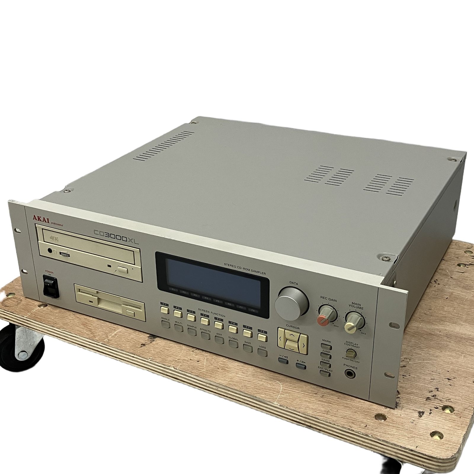 AKAI CD3000XL CDドライブ内蔵 デジタルサンプラー サウンド 音響機材