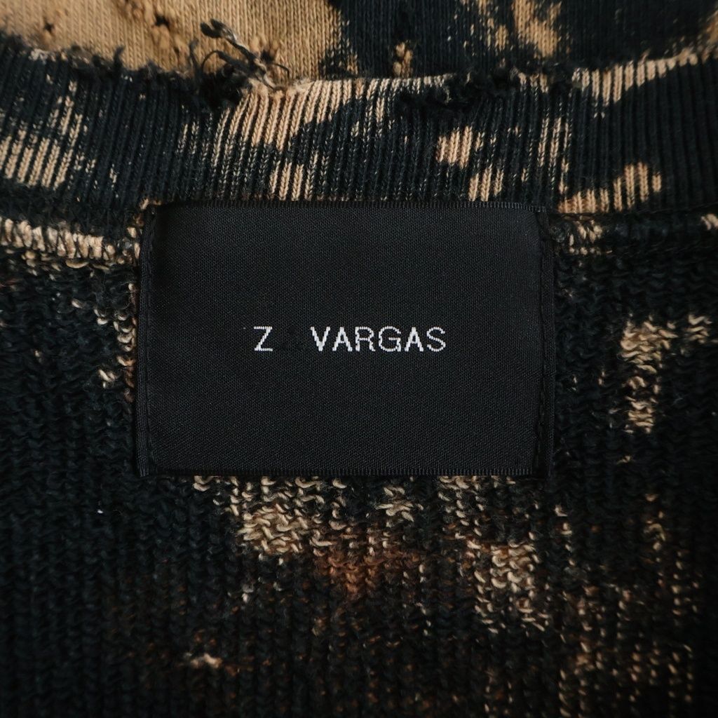 Z.VARGAS (ザックバルガス) クラストブリーチ加工 クルーネック