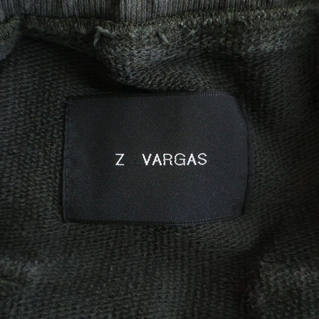 Z.VARGAS (ザックバルガス) ダメージ加工 スウェットパンツ ブラック