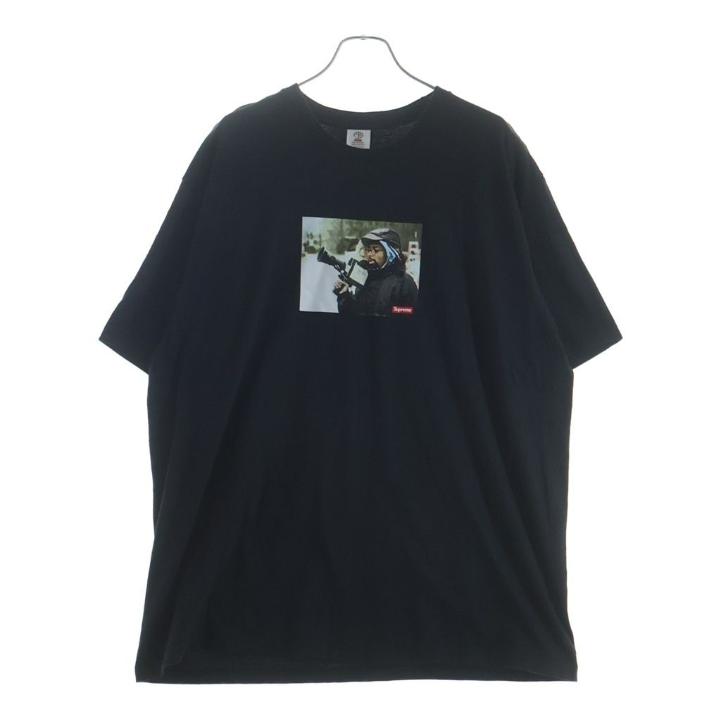 SUPREME (シュプリーム) 25SS 40 Acres Spike Tee 40エーカーズ スパイク フロントフォトプリント クルーネック 半袖Tシャツ カットソー ブラック