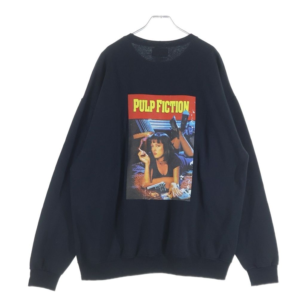 WACKO MARIA (ワコマリア) 24AW ×PULP FICTION CREW NECK SWEAT SHIRT
