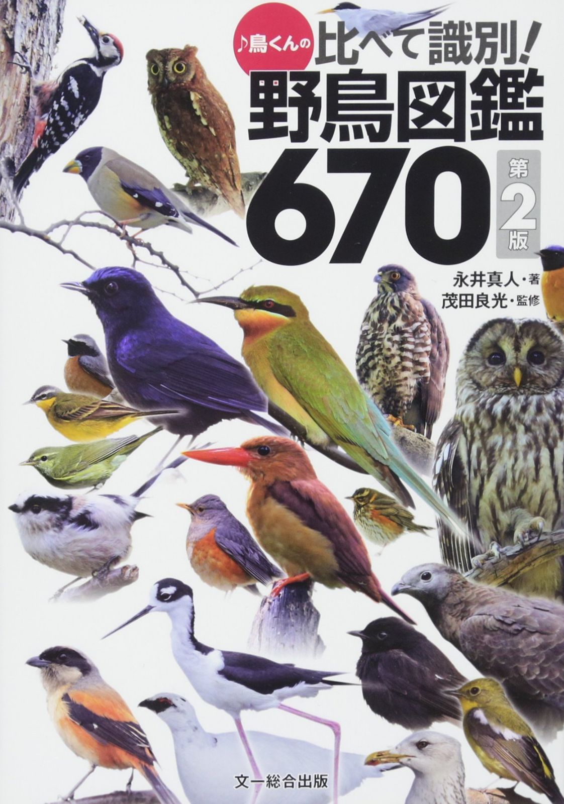 ♪鳥くんの比べて識別! 野鳥図鑑670 第2版