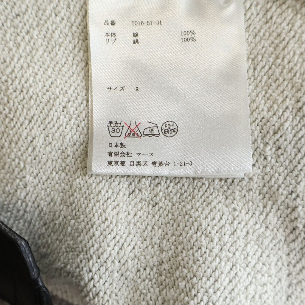 JOHN LAWRENCE SULLIVAN (ジョンローレンスサリバン) COTTON CREW NECK