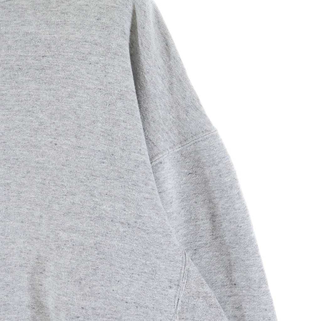 JOHN LAWRENCE SULLIVAN ジョンローレンスサリバン COTTON CREW NECK SWEAT コットンクルーネックスウェットトレーナー グレー JOHN LAWRENCE SULLIVAN (ジョンローレンスサリバン) COTTON CREW NECK