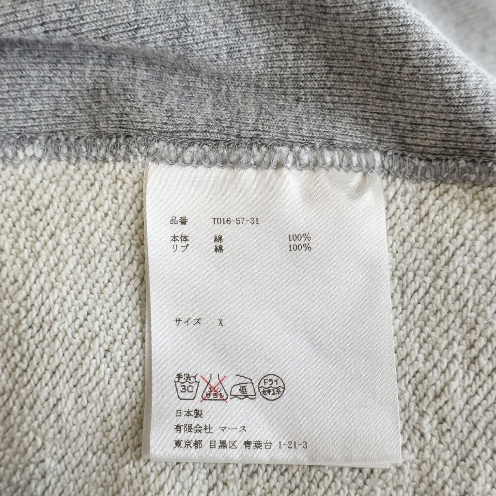 JOHN LAWRENCE SULLIVAN (ジョンローレンスサリバン) COTTON CREW NECK