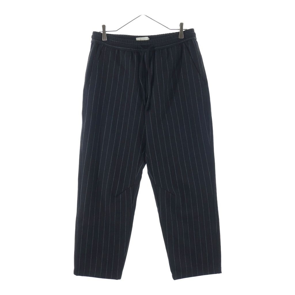 KITH (キス) Double Weave Elmhurst Pant ストライプパンツ ブラック KHM060551