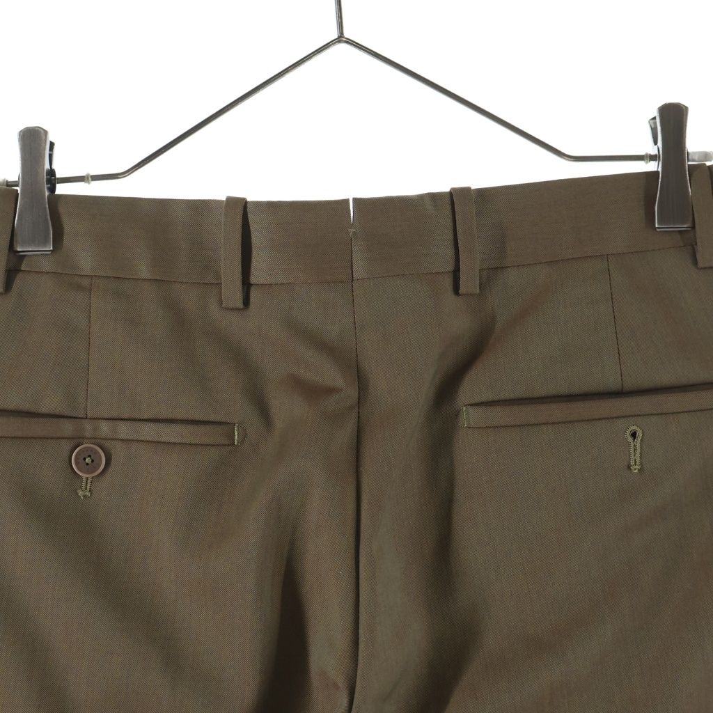 BERNARD ZINS (ベルナール ザンス) BAC J ウールパンツ ブラウン
