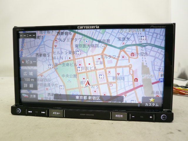 中古】 2026年版 カロッツェリア AVIC-RZ801-D メモリーナビ 地デジ