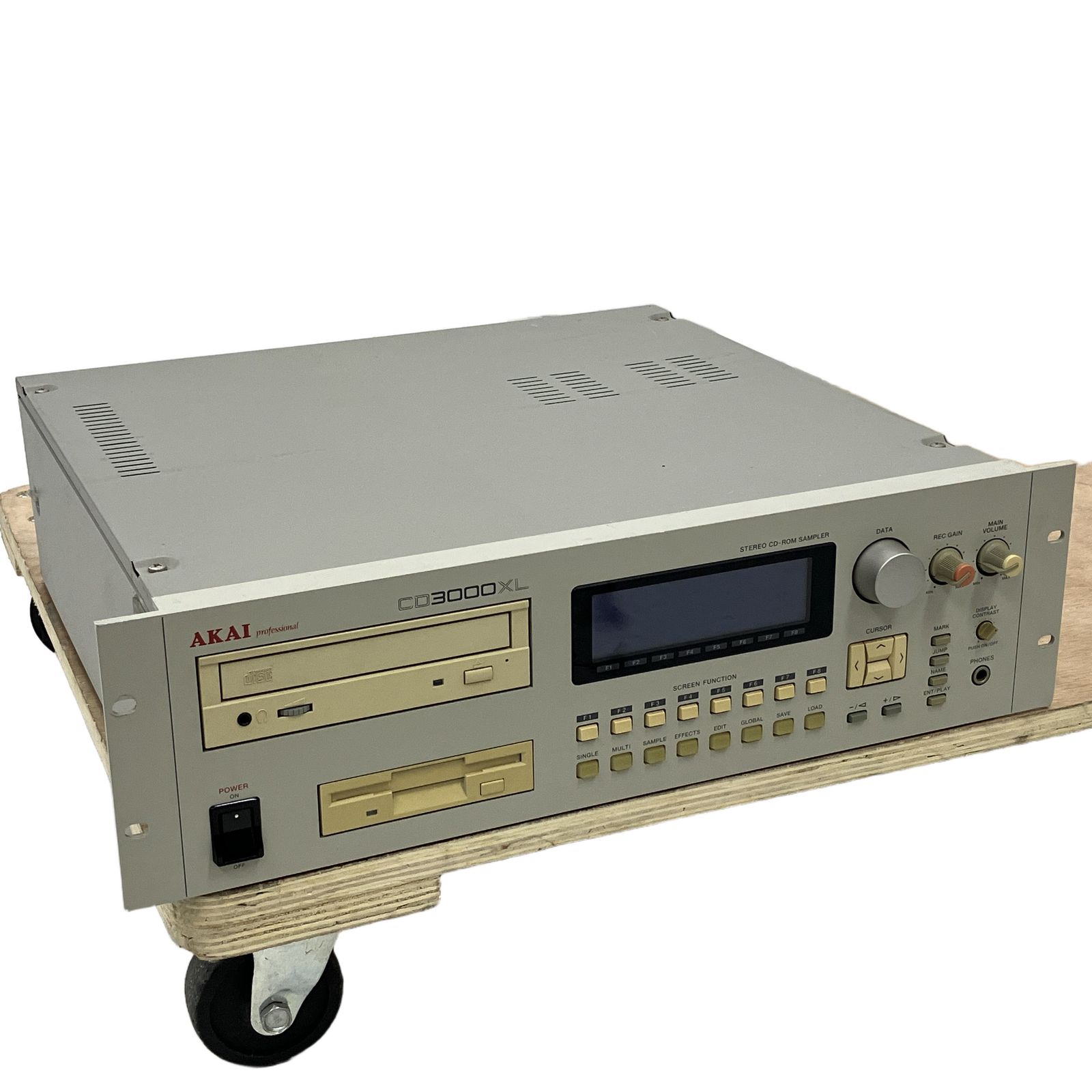 AKAI CD3000XL CDドライブ内蔵 デジタルサンプラー サウンド 音響機材