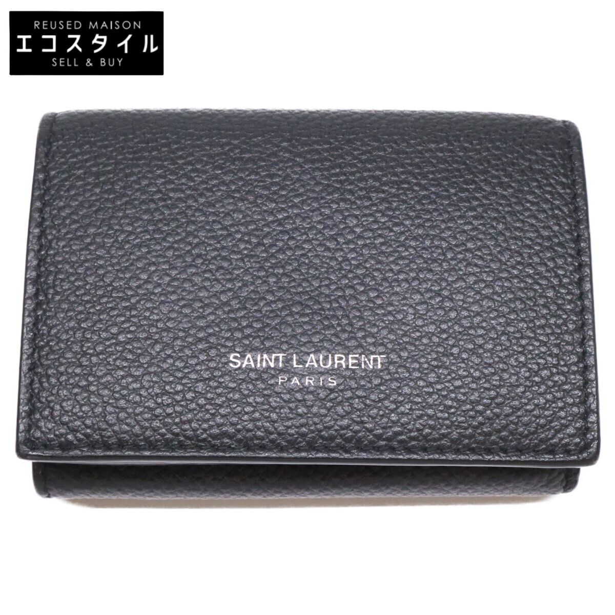 SAINT LAURENT PARIS　サンローランパリ　459784 コンパクトウォレット 3つ折り財布