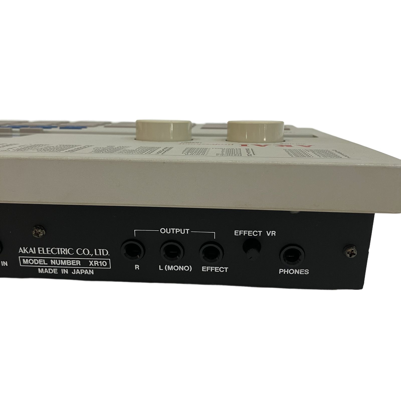 AKAI リズムマシン XR-10 16BIT PCM DRUM MACHINE ドラムマシン アカイ