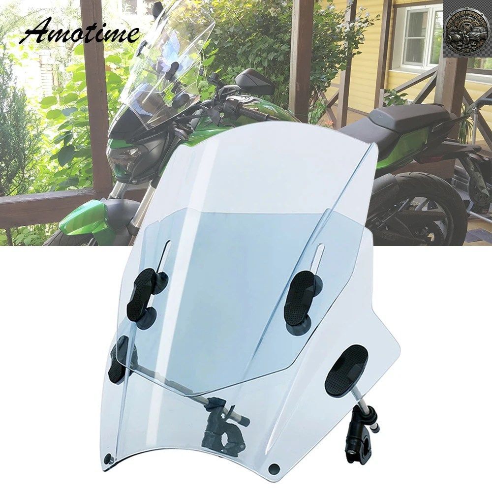 MOTORCYCLE WINDSCREEN WINDSHIELD YAMAHA MT125 FZ1 FZ6 FZ8 FZ8N XJ6 MT-01 MT03 MT09 MT07
