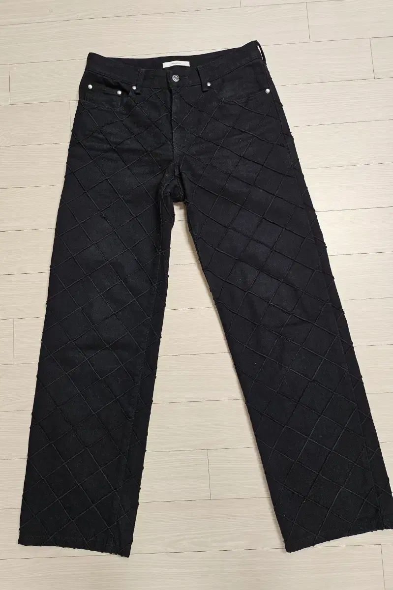 ムーンサン MOONSUN チェック ブラックジーン 10,441円