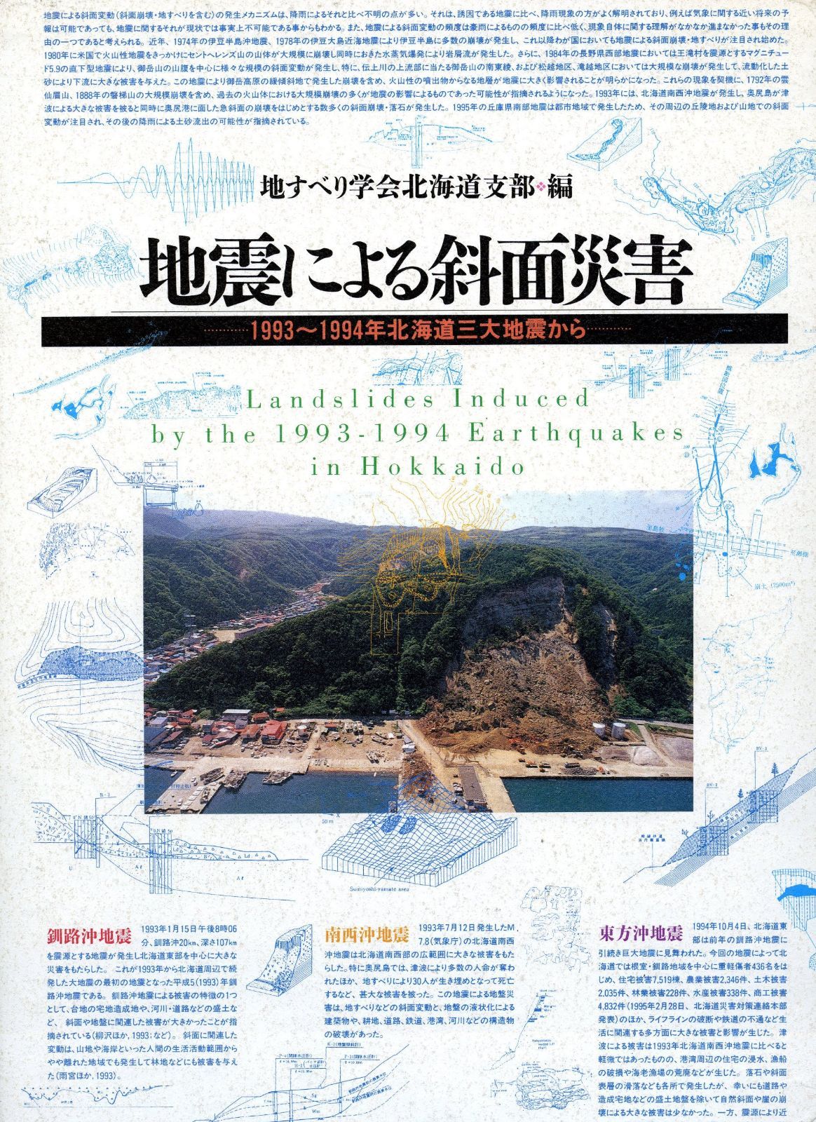 地震による斜面災害―1993~1994年北海道三大地震から