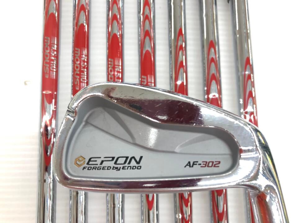 エポン　AF-302　NSプロ　MODUS 3　TOUR105　Sフレックス　アイアンセット　中古　ゴルフドゥ！多摩ニュータウン店【最短即日発送】